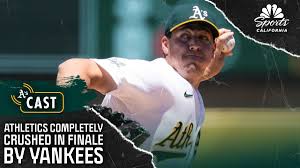 Athletics pitchers surrender 13 runs in ugly series-finale loss to Yankees