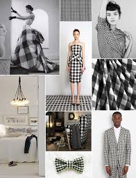 Image result for images of gingham on recent runways