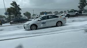 Dunedin pelted with hail as severe thunderstorms bear down