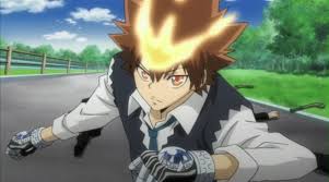 Resultado de imagem para tsuna flame