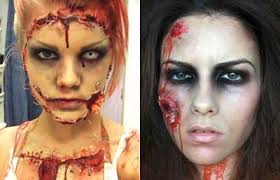 Resultado de imagem para maquiagem de halloween inspiradas em desenhos