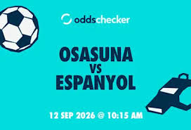 Osasuna vs Espanyol Lineups, Prediction, Betting Picks & La Liga Odds for Saturday, September 12th