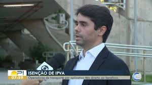 Isenção de IPVA: operadores de transporte por aplicativo têm direito ao benefício