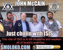 Résultat de recherche d'images pour "john mccain abu bakr al baghdadi"