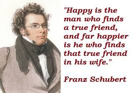 Franz Schubert Quotes. QuotesGram via Relatably.com