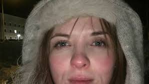 Kastet seg mot kniven