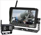 Wireless backup camera for truck