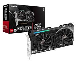Image of ASRock Radeon RX 9060 XT 8GB GDDR6 Challenger Graphics Card
