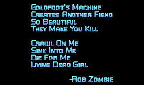 Rob Zombie Quotes. QuotesGram via Relatably.com