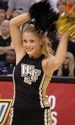 Image result for wfu cheerleader