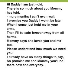 To daddy from a unborn baby. Awe | Im Pregnant | Pinterest | Cant ... via Relatably.com