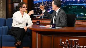 ‘The Mandalorian and Grogu’ Star Pedro Pascal Reacts to Stephen Colbert’s Kiss with Julia Louis-Dreyfus and Asks for One Too