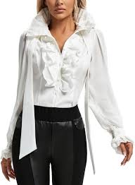 SUPLEAP Women Victorian Renaissance Pirate Shirt Gothic Vampire Medieval Tops (Black, Small) : Clothing, Shoes & Jewelry - Amazon.com - Product from Amazon.com