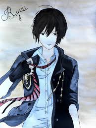 Hasil gambar untuk anime boy cool;
