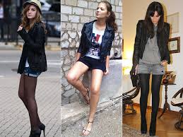 Resultado de imagem para looks com jaqueta e short