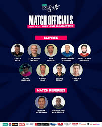 Match officials announced for HBL PSL 11 Qualifier and Eliminators