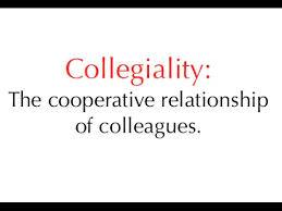 Image result for collegiality
