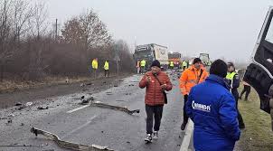 Accidentul cu 7 morți din Timiș. Mărturia șoferului din TIR-ul lovit: „În 34 de ani de carieră n-am văzut așa ceva”