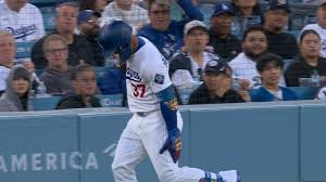 Teoscar Hernández grapples with a hamstring injury during the Dodgers game today