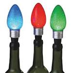 Christmas wine bottle stoppers