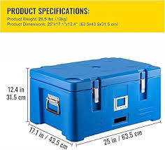 Food Warming Cabinet, 30L 1-Portion Food Distribution ...