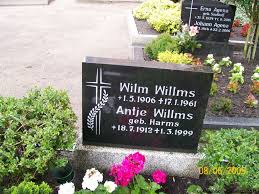 Grab von Antje Willms (geb. Harms) (18.07.1912-01.03.1999 ...