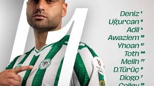 Kadıköy'de on birler belli oldu: Konyaspor'da Toth kadroda.
