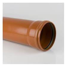 200mm Drainage Pipe 3m Single Socket | TWS