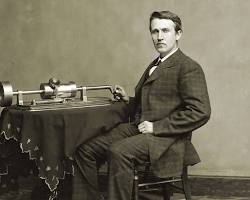 Imagem de Thomas Edison phonograph