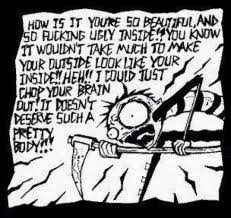 Johnny the homicidal maniac &lt;3 Having a pretty outside but a ... via Relatably.com