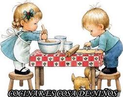 Resultado de imagen de niños en el cole cocinando