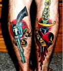 Tatouage couteau : ides de motifs de tattoo - Gentside