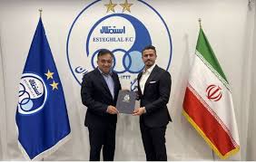 غفوری در جلسه هیات مدیره استقلال