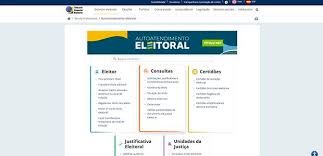 Página do Autoatendimento Eleitoral está mais simples e intuitiva