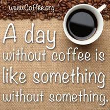 Funny Coffee Quotes | A day without #coffee is like something ... via Relatably.com