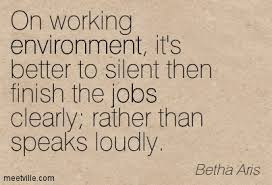 Finest five popular quotes about work environment picture French ... via Relatably.com