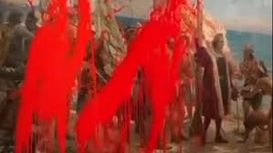 Climate Activists Spoil Columbus Painting in Madrid: Wha Happen?