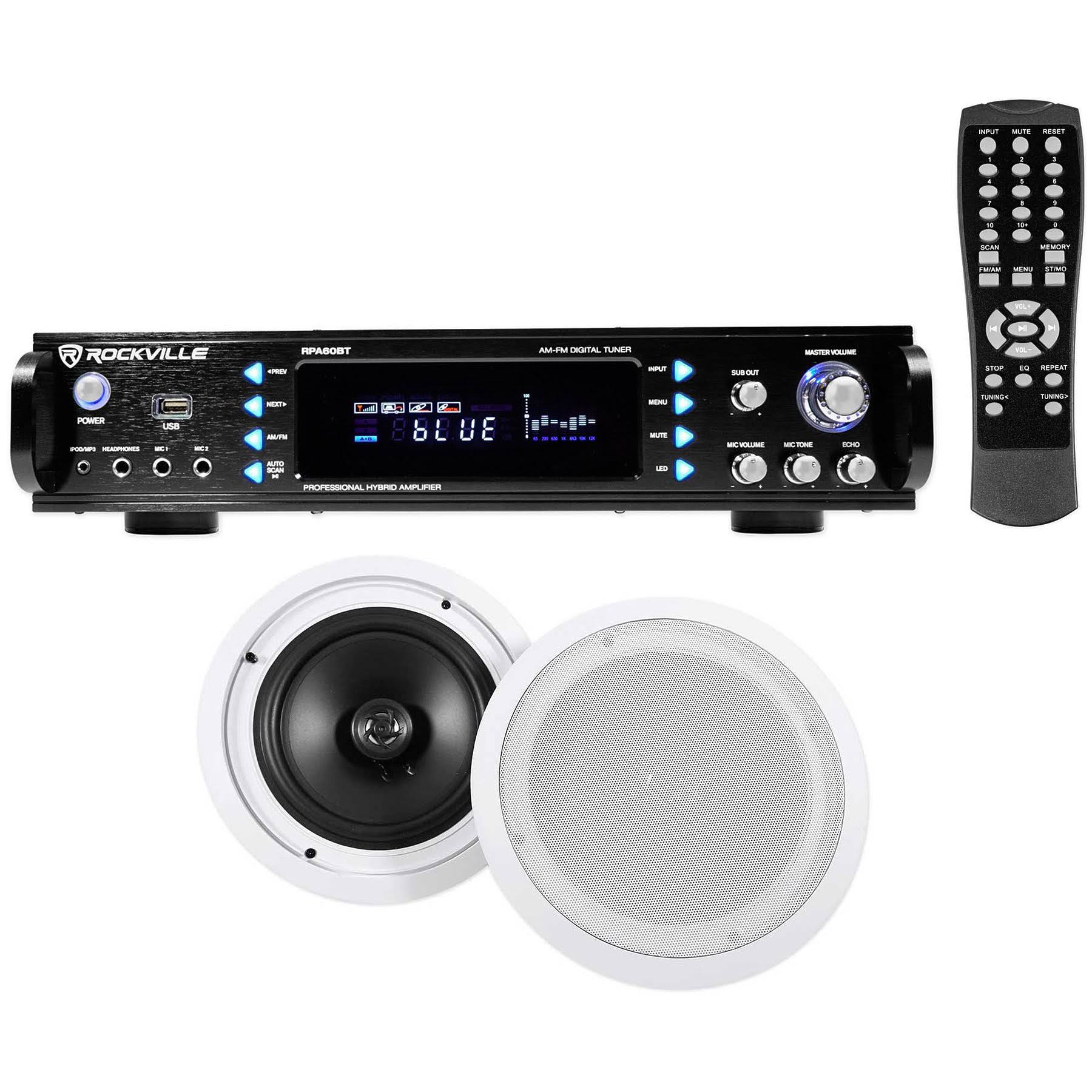 Rockville Rpa60bt Home Theater Bluetooth Receiver+