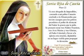 Resultado de imagen de SANTA RITA DE CASIA biografia