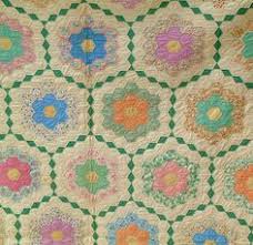 Résultat de recherche d'images pour "grandmothers flower garden quilt"