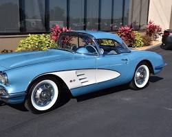 Chevrolet Corvette car, year 1960