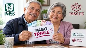 ¿Cuándo cae el pago TRIPLE para adultos mayores en 2026? FECHAS confirmadas de pensión IMSS e ISSSTE