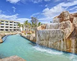 Royalton Bavaro Punta Cana lazy river, AI generated