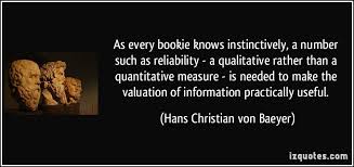 As every bookie knows instinctively, a number such as reliability ... via Relatably.com