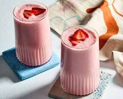 Image of Smoothie with fruits and yogurt