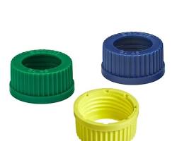 Image of laboratory hole caps open top caps calpaclab