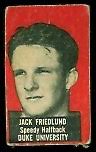 Jack Friedland - 1950 Topps Felt Backs #26 - Jack_Friedland