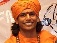 The next chakra is the Ajna chakra which is located between the eyebrows. In Sanskrit, Ajna means &#39;will&#39; or &#39;order&#39;. The Ajna chakra is known as the Master ... - 21-nithyananda-300608