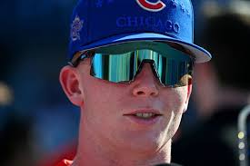 Pete Crow-Armstrong of the Chicago Cubs during an MLB game