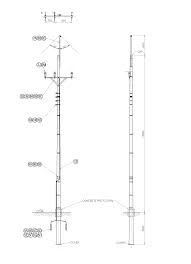 2-45 DL-C1 Foundation Plan of Secondary Substation
